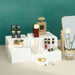 6‑piece Acrylic Buffet Risers — Stackable Hollow‑Bottom Displays for Cupcakes & Desserts
