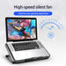 Gaming Laptop Cooler for 12–16 inch Notebooks | Dual Fans & Adjustable Wind Speed