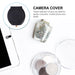 5-pack Ultra-Thin Webcam Privacy Covers for Laptops, Tablets and Phones — Black
