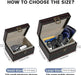 Faraday Key Fob Signal Blocker – Carbon Fibre RFID Protector (Various Sizes)