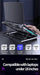 Q3 Six-Fan Adjustable Laptop Cooler — Silent Air-Cooled Stand for 10–17-inch Laptops