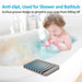 Silicone Self-Draining Soap Dish — Anti-Slip Soap Holder (11.5×8×1cm)