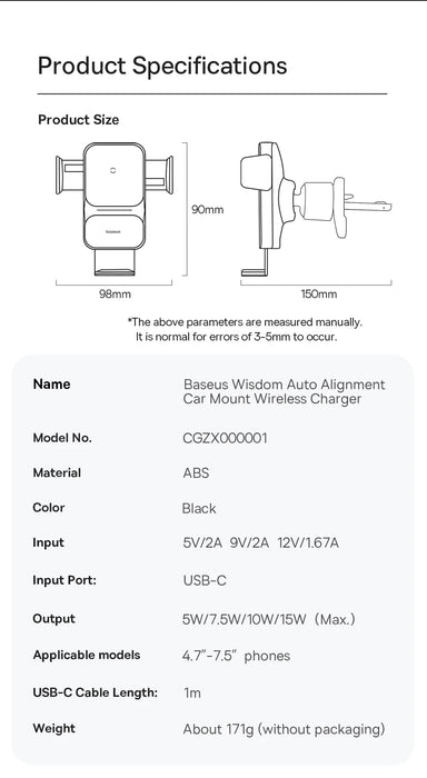 Baseus 100W GaN Fast Charger – 2 USB-C + USB-A, PD/QC/PPS
