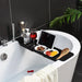Retractable Bathtub Storage Rack — Expandable Bath Tray & Towel Shelf
