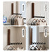 Wood Wall-Mounted Clothes Hanger — Foldable, Space-Saving Drying Rack