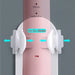 Adjustable Electric Toothbrush Holder – Silicone Non‑Slip Wall Mount (Fits 18–35mm)