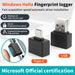 Mini Fingerprint Reader for Windows Hello – USB / Type‑C Biometric Scanner for PC & Laptop