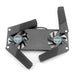 Foldable Laptop Cooler with Dual 60mm Fans — USB-Powered Stand for 7–15-inch Notebooks