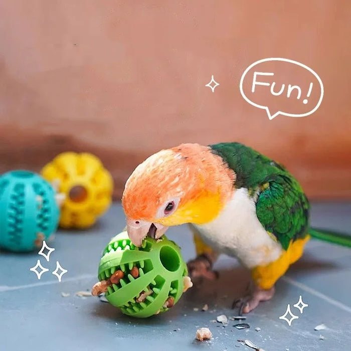 Cross-border pet dog leakage toy balls, teething puzzles, anti-boring and biting training toys