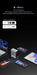 240W GaN 6-in-1 Charger — 140W PD3.1, Digital Display & Ambient Light (USB‑C / USB‑A)