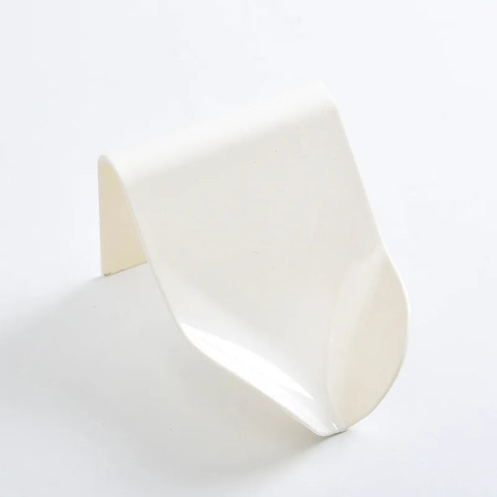 Wall Mounted Soap Dish Drain Soap Holder for Bathroom Self Adhesive Soap Dish Plastic Soap Container Bathroom Accessories