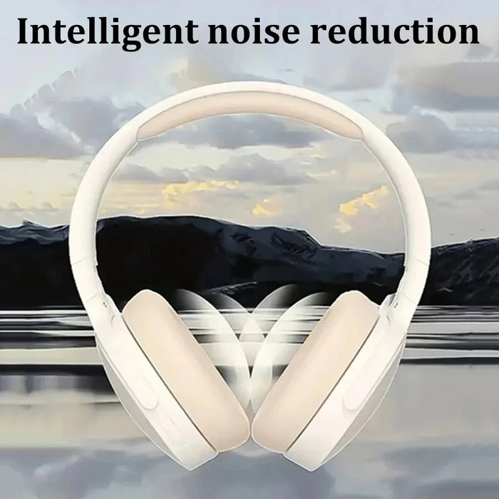 Bluetooth 5.3 Foldable Gaming Headphones — Dual Wired/Wireless, Noise Reduction (iPhone & Xiaomi)