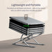 Adjustable Aluminium Laptop Stand — Foldable, Stable Cooling Holder for MacBook & Notebooks