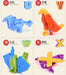GUDI 26-piece A–Z Transforming Alphabet Robot & Dinosaur Building Block Toys