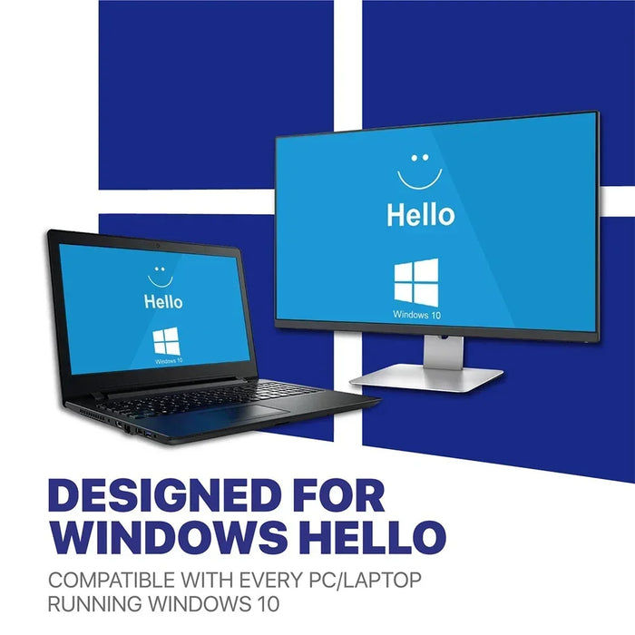 USB Fingerprint Key Reader for Windows Hello (Windows 10/11) — Biometric USB Security Key