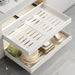 Punch-Free Retractable Pull-Out Storage Basket — 32–52cm Adjustable