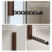 Wood Wall-Mounted Clothes Hanger — Foldable, Space-Saving Drying Rack