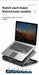 Q100 Laptop Cooling Pad — Twin Fans, LED Screen & Dual USB Ports