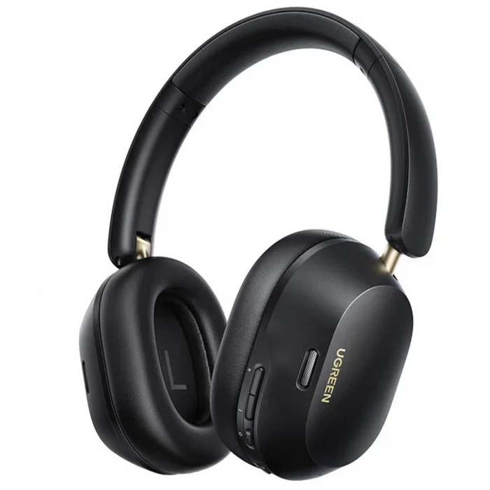 UGREEN MAX5C Wireless Noise Cancelling Bluetooth Headphones - 43dB Hybrid Active Noise Cancellation, Hi-Res LDAC, 75H Spatial Audio Headset Earphones - Ideal for Noise-Free and Long-Lasting Audio Experience.