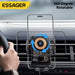 15W Qi Wireless Car Charger Vent Mount — Phone Holder for iPhone & Samsung