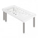 Expandable Cupboard Shelf 36–69cm – Kitchen Cabinet Organiser, White