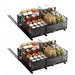 Expandable Pull-Out Cabinet Organiser — Slide-Out Drawer Storage Shelf for Kitchen