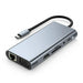 11-in-1 USB-C / Thunderbolt 3 Hub Docking Station with 4K HDMI, VGA, 100Mbps Ethernet, PD 100W, SD/TF, Audio