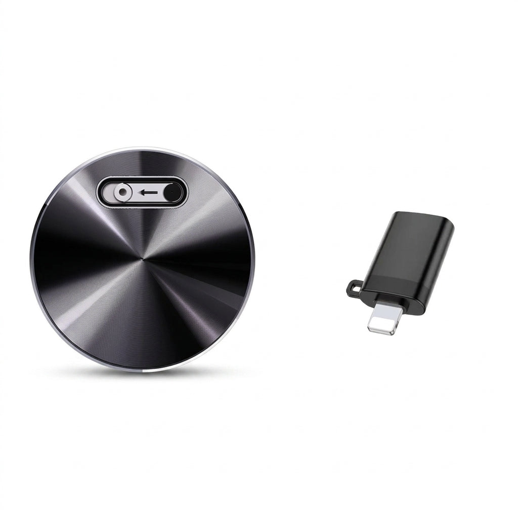 Mini Voice-Activated Recorder Q37 with Built-in Magnet — Portable WAV/MP3 Dictaphone