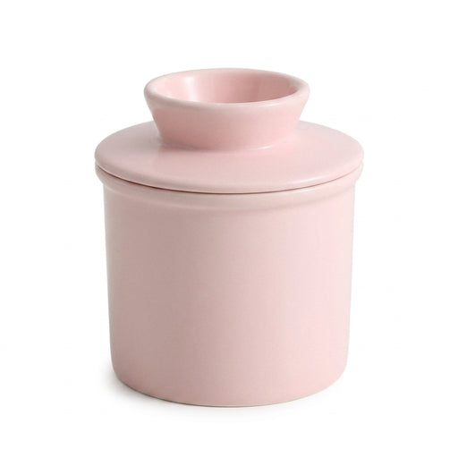 Ceramic Butter Cup with Lid — 350ml Sealed Butter Storage, Blue/Pink/White/Grey
