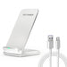 Fast Wireless Charging Stand — 30W Qi Charger for iPhone 12–17 Pro Max, Samsung S21–S24 & Xiaomi