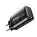 85W GaN USB‑C Charger – PD/PPS/QC Fast Charge, 2x USB‑C + USB‑A (UK/EU/US/KR)