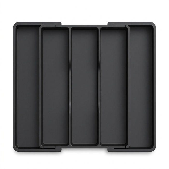 Expandable Utensil Tray — Adjustable Cutlery Organiser for Kitchen Drawers