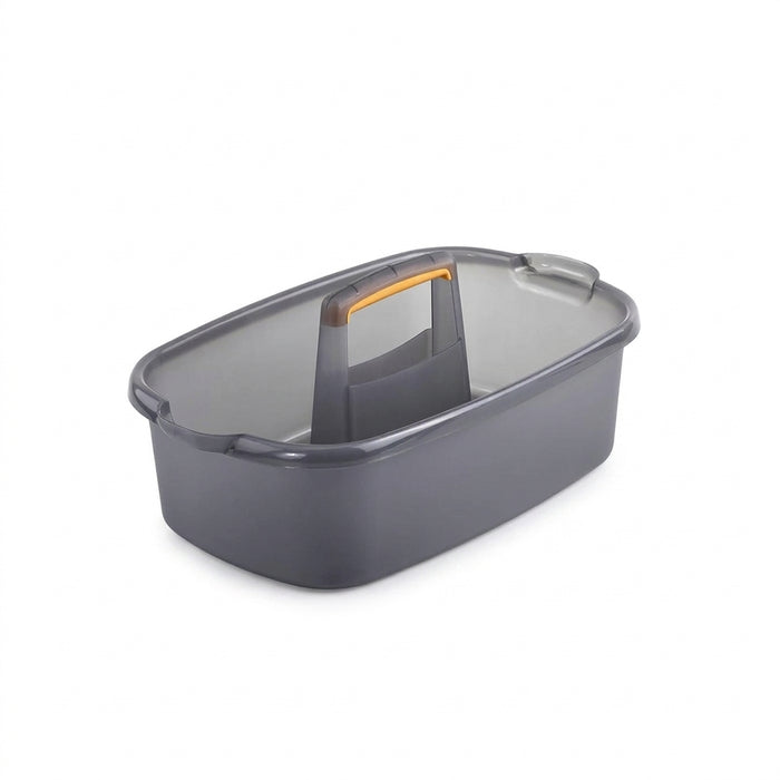 Cleaning Caddy with Handle – Portable Plastic Tote Organiser for Bathroom & Kitchen