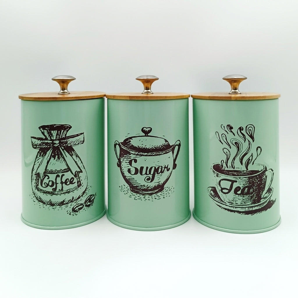 Tea, Coffee & Sugar Canister Sets