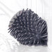 Ecoco Silicone Toilet Brush Soft Bristle Wall-Mounted Bathroom Toilet Brush Holder Set Clean Tool Durable Thermo Plastic Rubber